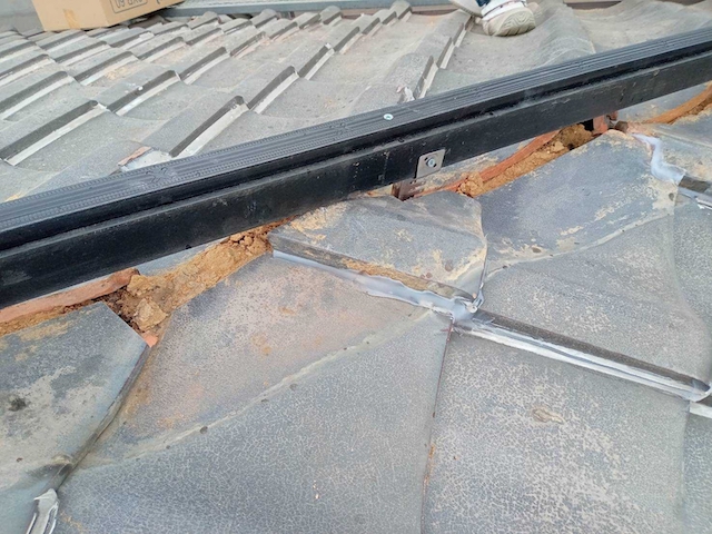 乾式工法による補強